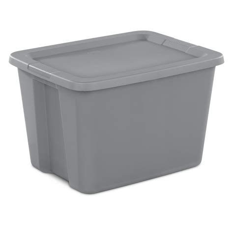 sterilite 18 gal tote box steel|sterilite 18 gallon tote walmart.